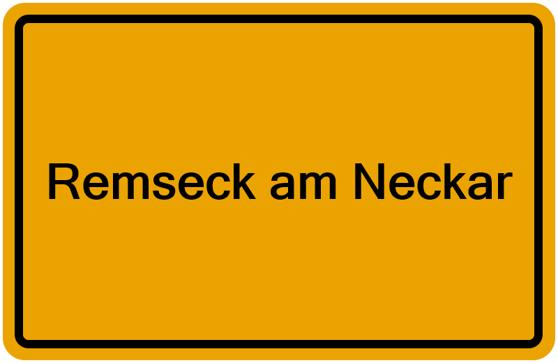 Handelsregisterauszug Remseck am Neckar